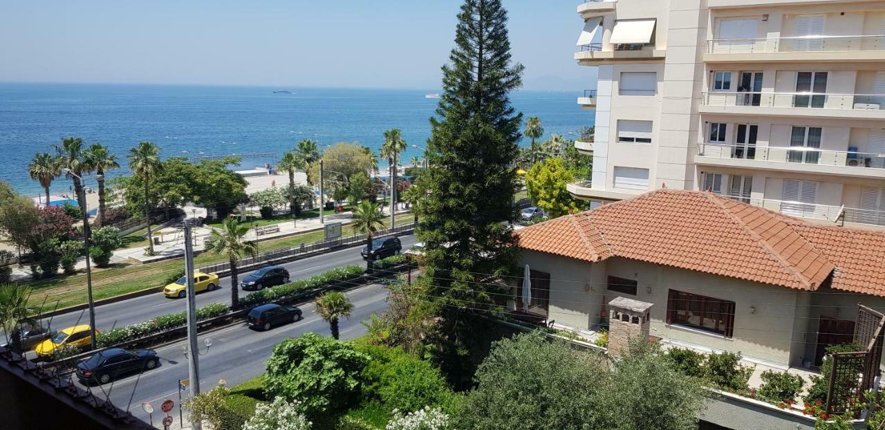 Perfect Beachfront Apartment أثينا المظهر الخارجي الصورة